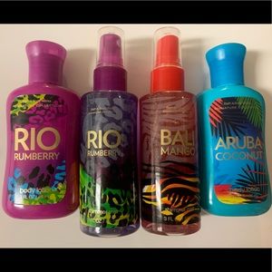 Tropical Bath and Body and Works Spray+Lotion